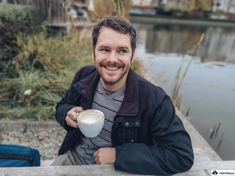 caffè che blocca il dht