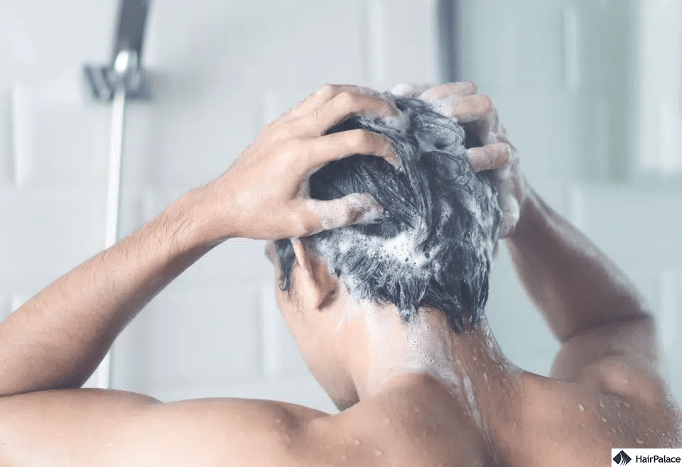 lavaggio dei capelli