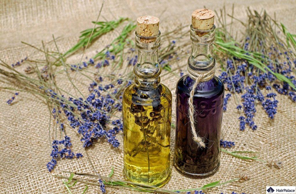 olio di lavanda per la crescita dei capelli