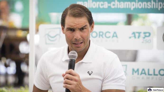 Rafael Nadal capelli adesso