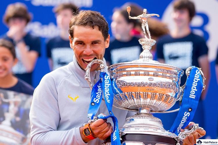 Rafael Nadal trapianto di capelli riuscito