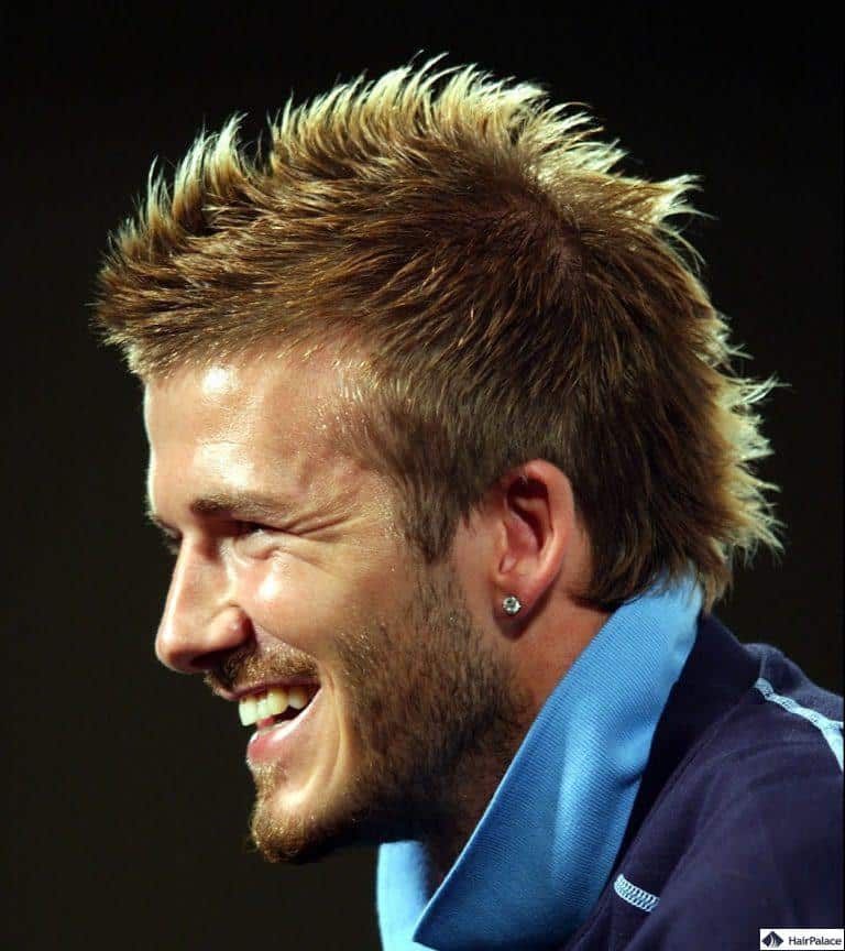 david beckham capelli famosi