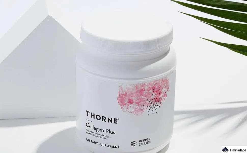 integratore Thorne Research Collagen Plus per la crescita dei capelli