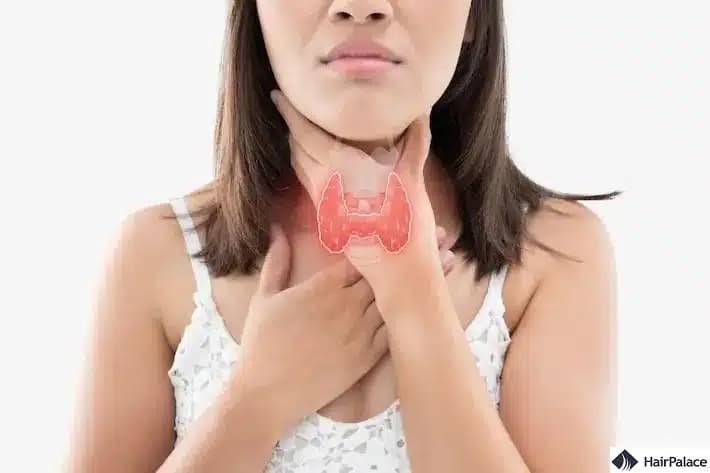La malattia della tiroide può causare un diradamento diffuso