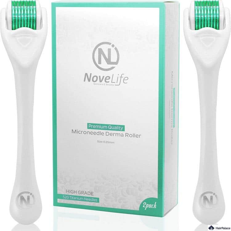 microneedle per capelli novelife derma roller