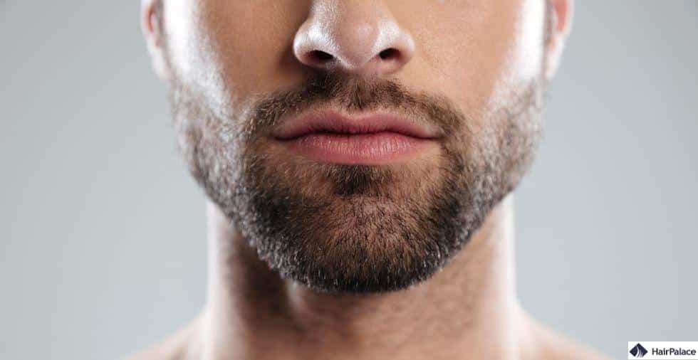 Kit di crescita barba uomo set con pettine